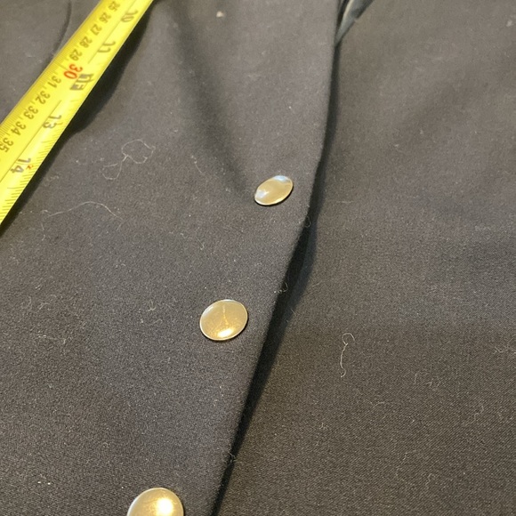 Larry Levine navy blazer sz 10 - Picture 4 of 6